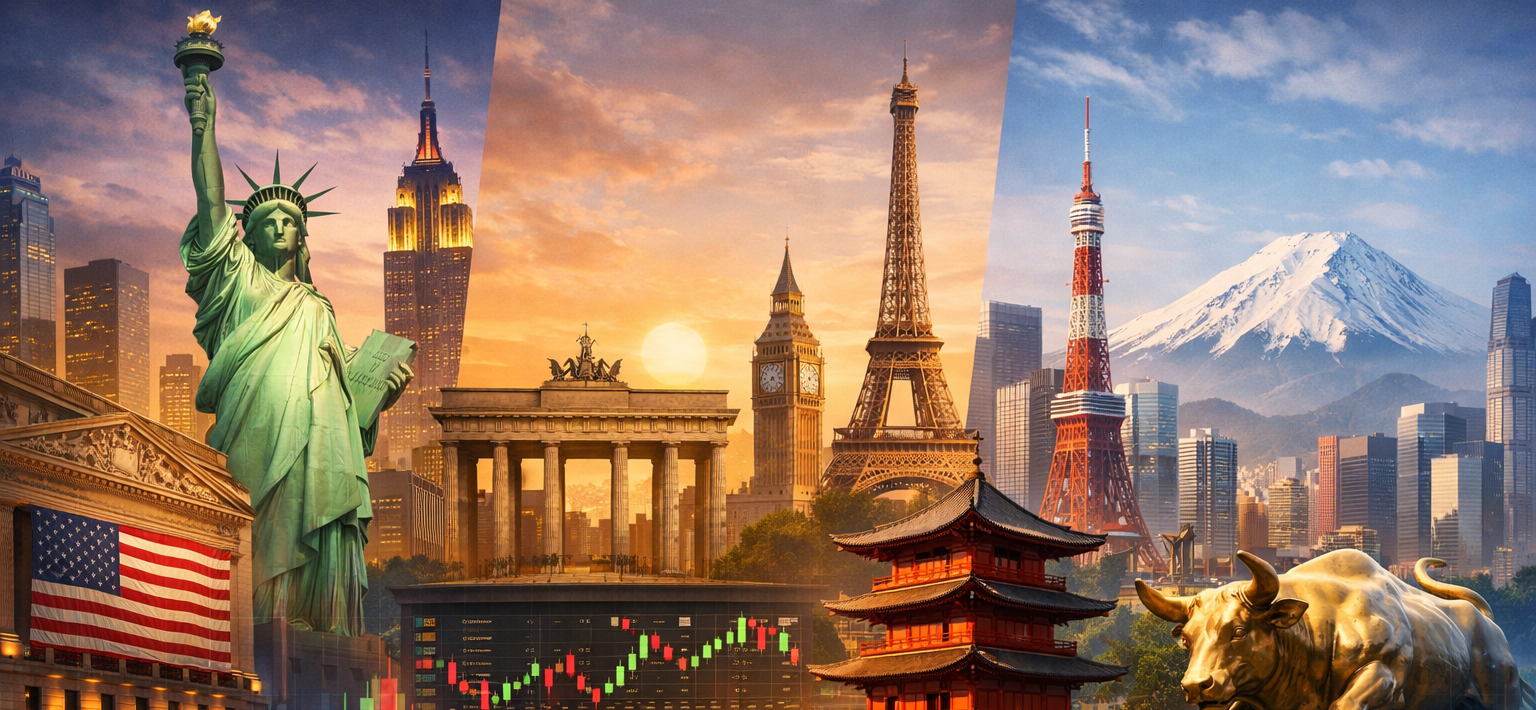 Godziny otwarcia giełdy: USA, Polska, Europa, Azja