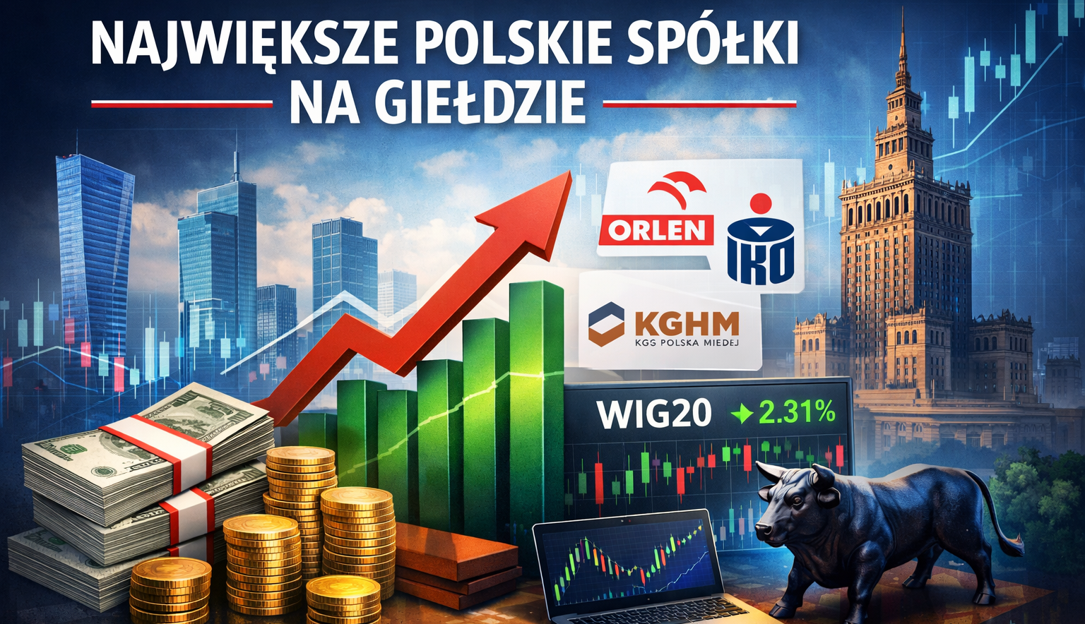 Największe polskie spółki na giełdzie